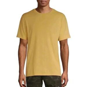 George Men's Golden Curry Cotton Crew Neck Short Sleeve T-Shirt NEW